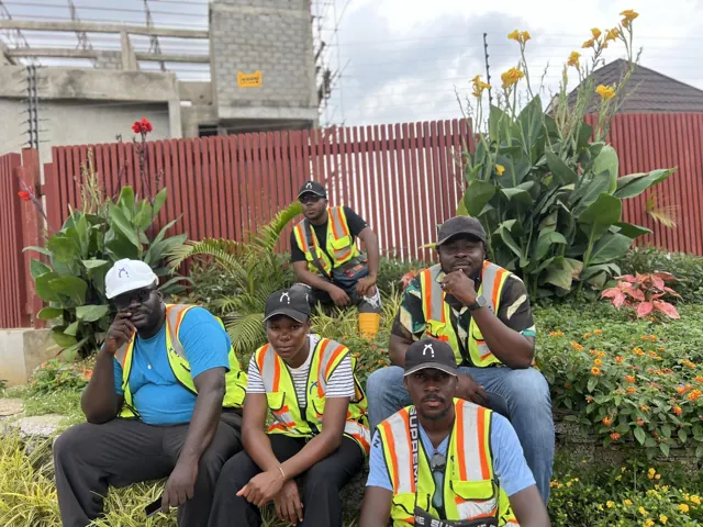 GreyBoulders team on site